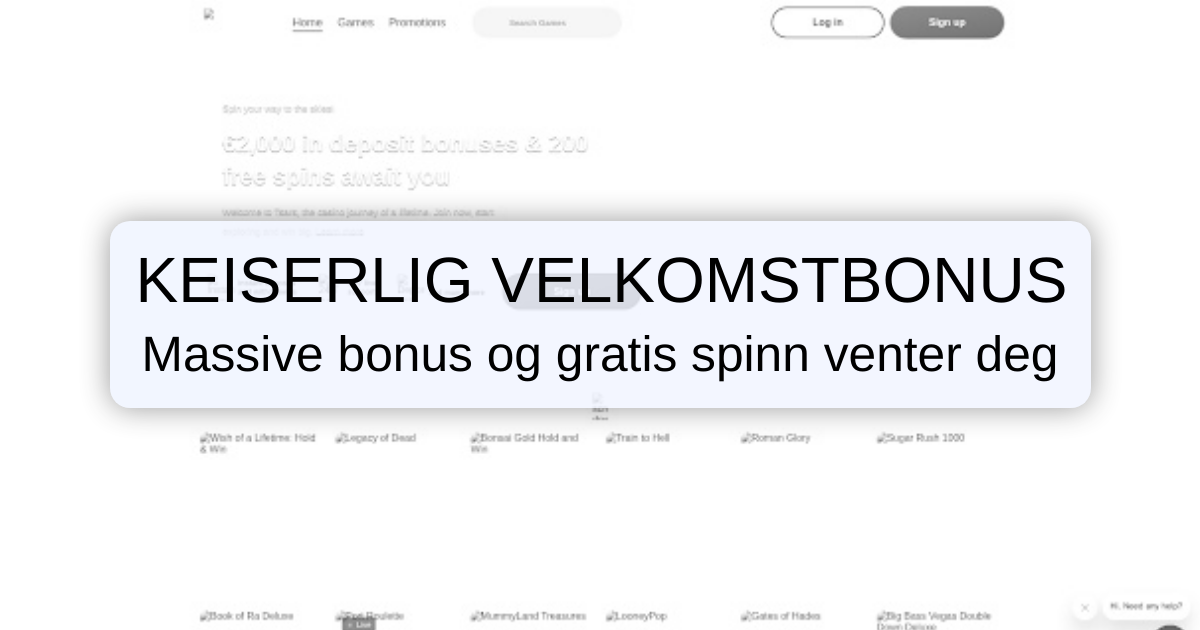 Tsars Casino for norske spillere
