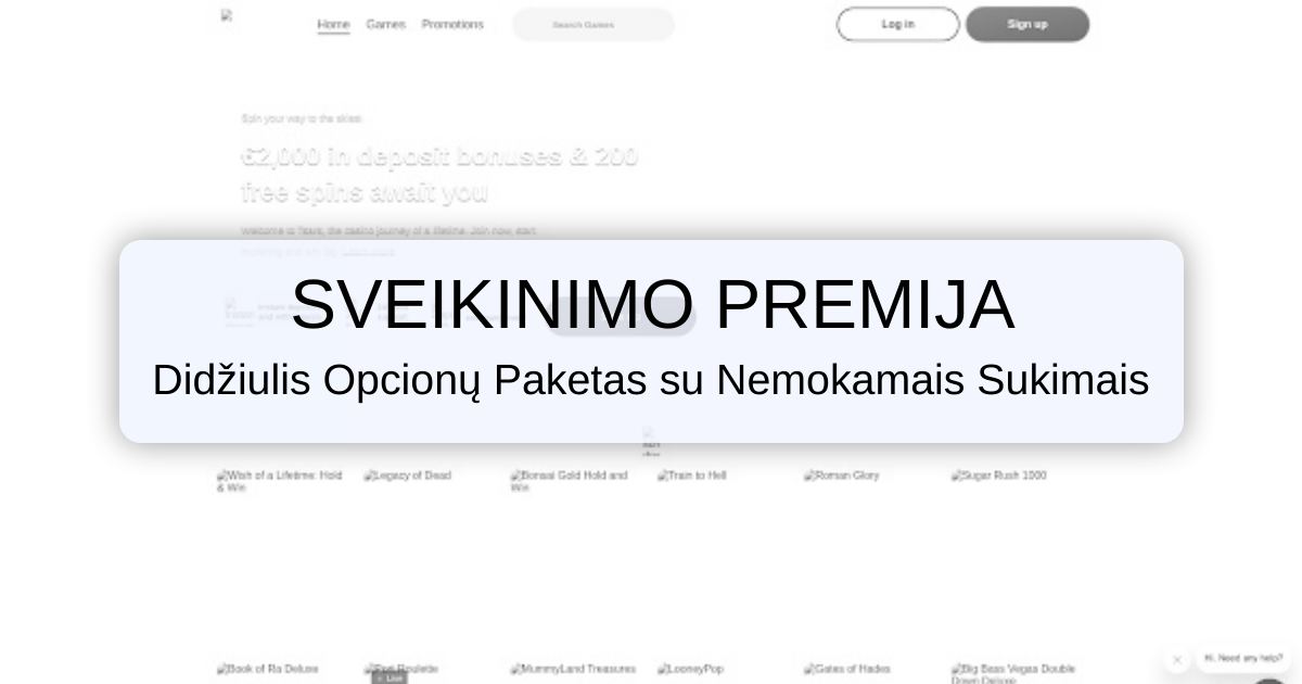 Tsars Casino Lietuvos žaidėjams